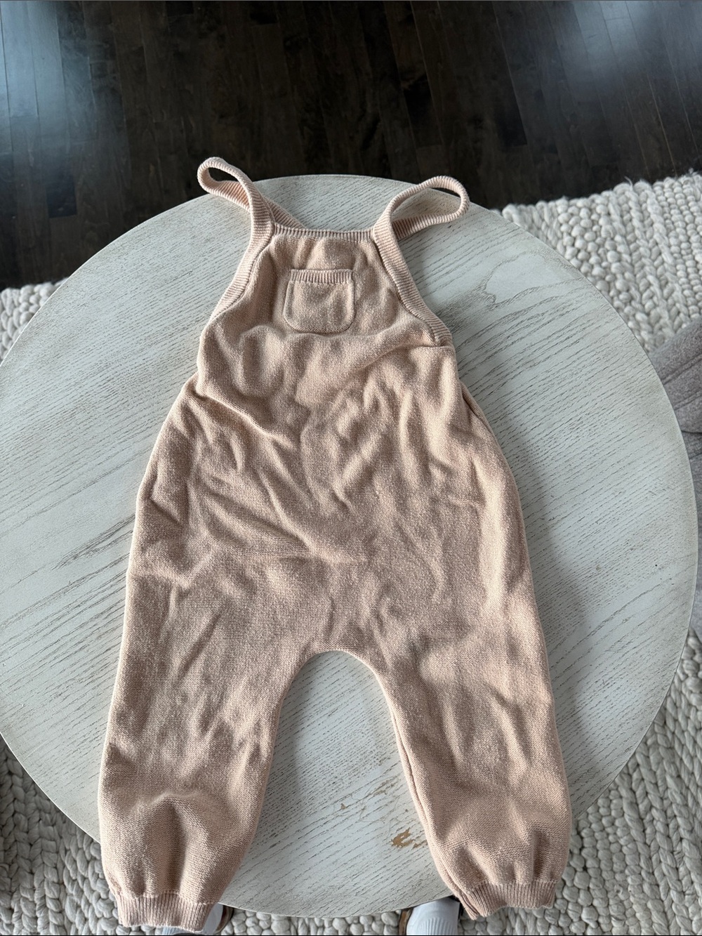 Soft Knit Pink Kids Overalls - Quincy Mae